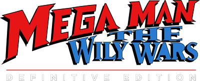 Mega Man: The Wily Wars: Definitive Edition - Clear Logo Image