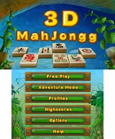 3D MahJongg - Screenshot - Game Title Image