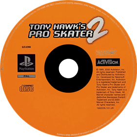 Tony Hawk's Pro Skater 2 - Disc Image