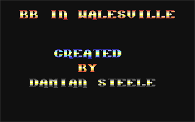 BB in Walesville - Screenshot - Game Title Image