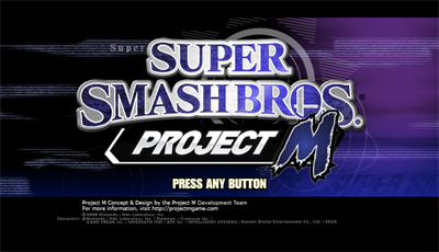 Project M Community - Screenshot - Game Title Image