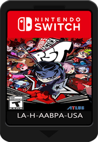 Persona 5 Tactica - Fanart - Cart - Front Image