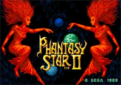 Phantasy Star II - Screenshot - Game Title Image