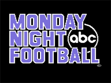 ABC Monday Night Football - Screenshot - Game Title Image