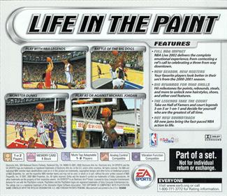 NBA Live 2002 - Box - Back Image