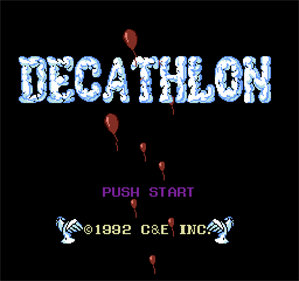 Decathlon - Screenshot - Game Title