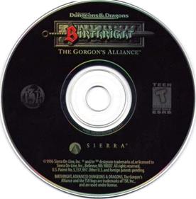 Birthright: The Gorgon's Alliance - Disc Image