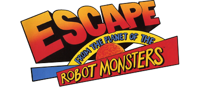 Escape from the Planet of the Robot Monsters - Clear Logo Image