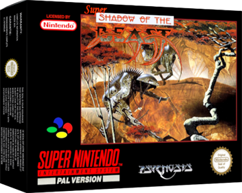 Super Shadow of the Beast - Box - 3D Image