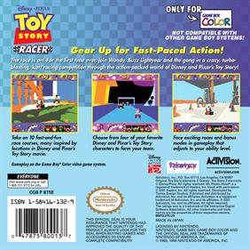 Toy Story Racer - Box - Back Image