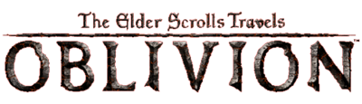 The Elder Scrolls Travels: Oblivion - Clear Logo Image