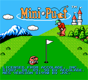 Mini-Putt - Screenshot - Game Title Image