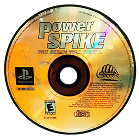 Power Spike: Pro Beach Volleyball - Disc Image