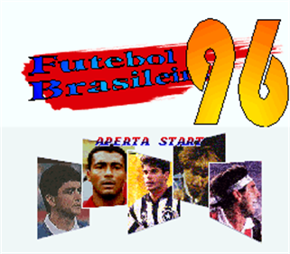 Futebol Brasileiro '96 - Screenshot - Game Title Image