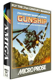 Gunship: The Helicopter Simulation - Box - 3D Image