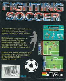 Fighting Soccer - Box - Back Image