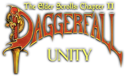 Daggerfall Unity: GOG Cut - Clear Logo Image