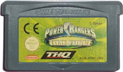 Power Rangers: Time Force - Cart - Front Image