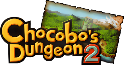 Chocobo's Dungeon 2 - Clear Logo Image