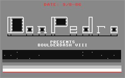 Boulder Dash VIII - Screenshot - Game Title Image