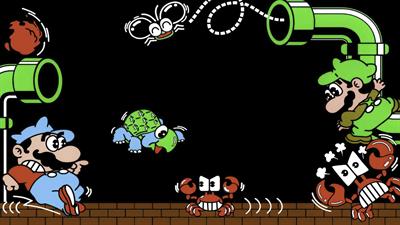 Mario Bros. - Fanart - Background Image