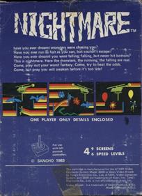 Nightmare - Box - Back Image