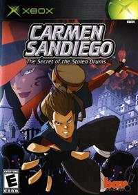 Carmen Sandiego: The Secret of the Stolen Drums - Box - Front Image