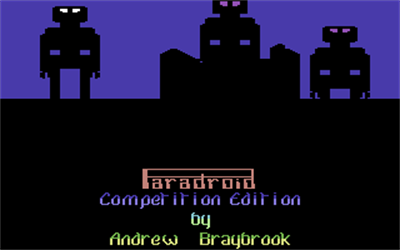 Paradroid: Competition Edition - Screenshot - Game Title Image