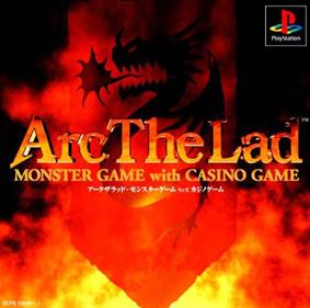 Arc the Lad: Monster Game with Casino Game - Box - Front Image