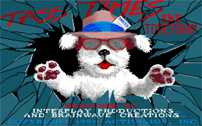 Tass Times in Tonetown - Screenshot - Game Title Image