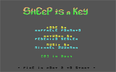 Sheep is a Key - Screenshot - Game Title Image
