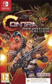 Contra Operation Galuga - Box - Front Image