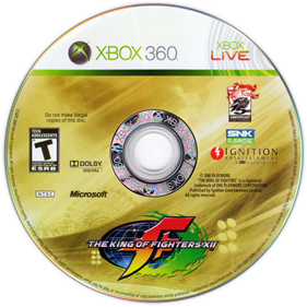 The King of Fighters XII - Disc Image