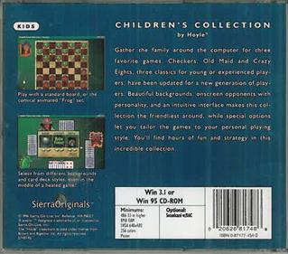 Hoyle Children's Collection - Box - Back Image