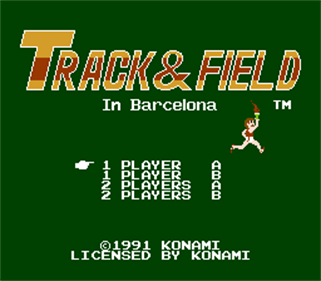 Track & Field - Screenshot - Game Title Image