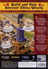 Emperor: Rise of the Middle Kingdom - Box - Back Image