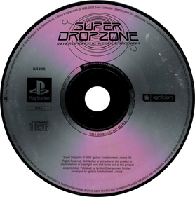 Super Dropzone: Intergalactic Rescue Mission - Disc Image