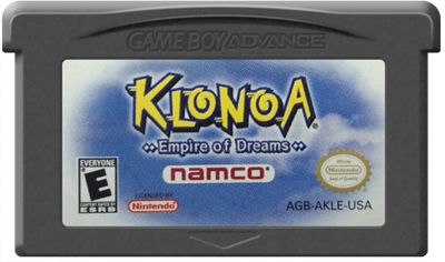 Klonoa: Empire of Dreams - Cart - Front Image