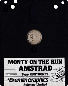 Monty on the Run  - Disc Image