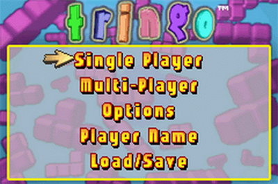 Tringo - Screenshot - Game Select Image