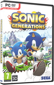 Sonic Generations - Box - 3D Image