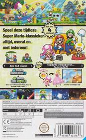 New Super Mario Bros. U Deluxe - Box - Back Image