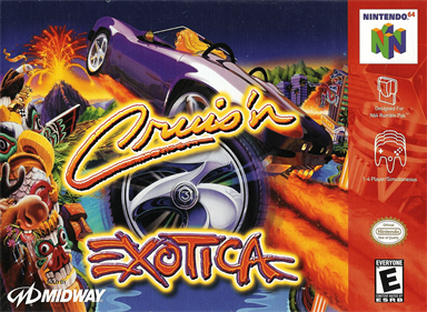 Cruis'n Exotica - Box - Front Image