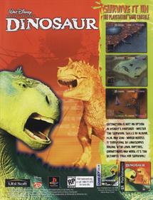 Dinosaur - Advertisement Flyer - Front Image