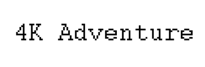 4K Adventure - Clear Logo Image