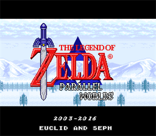 The Legend of Zelda: Parallel Worlds - Screenshot - Game Title Image