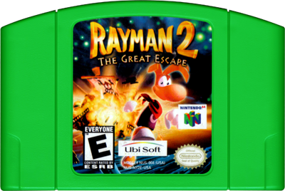 Rayman 2: The Great Escape - Cart - Front Image