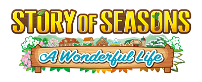 Story of Seasons: A Wonderful Life - Clear Logo Image
