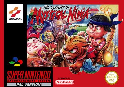 The Legend of the Mystical Ninja - Box - Front - Reconstructed