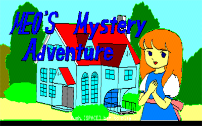 Meo no Mystery Adventure - Screenshot - Game Title Image